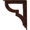 Ekena Millwork Bradford Wrought Iron Bracket, (Triple center brace), Antiqued Copper 2"W x 10"D x 12"H BKTM02X10X12TBRACO - alternate 3